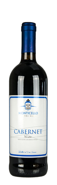 Cabernet sauvignon - Vini Monticello - Due Carrare - Colli Euganei - Padova Veneto