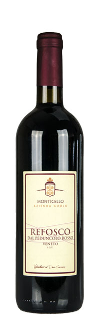 Refosco dal peduncolo rosso - Vini Monticello - Due Carrare - Colli Euganei - Padova Veneto